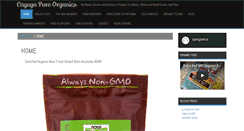Desktop Screenshot of cporganics.com